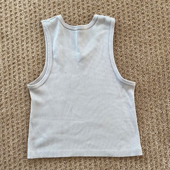 Brandy Melville Ribbed Scoop Neck Tank - Picture 2 of 3